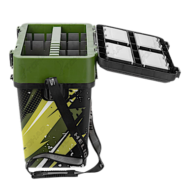 Ящик зимний Helios Zander 19л Хаки Нагр. 210кг HS-IML-19-H