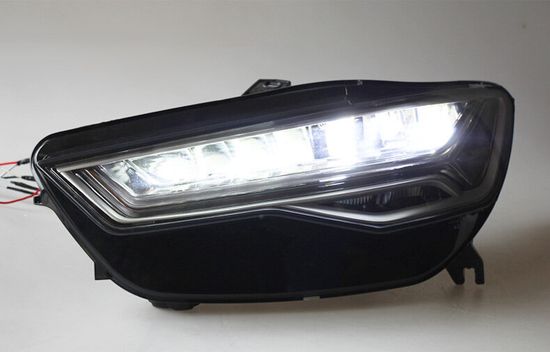 Передние светодиодные фары Ауди А6 (С7) 2011-2017 V1 type