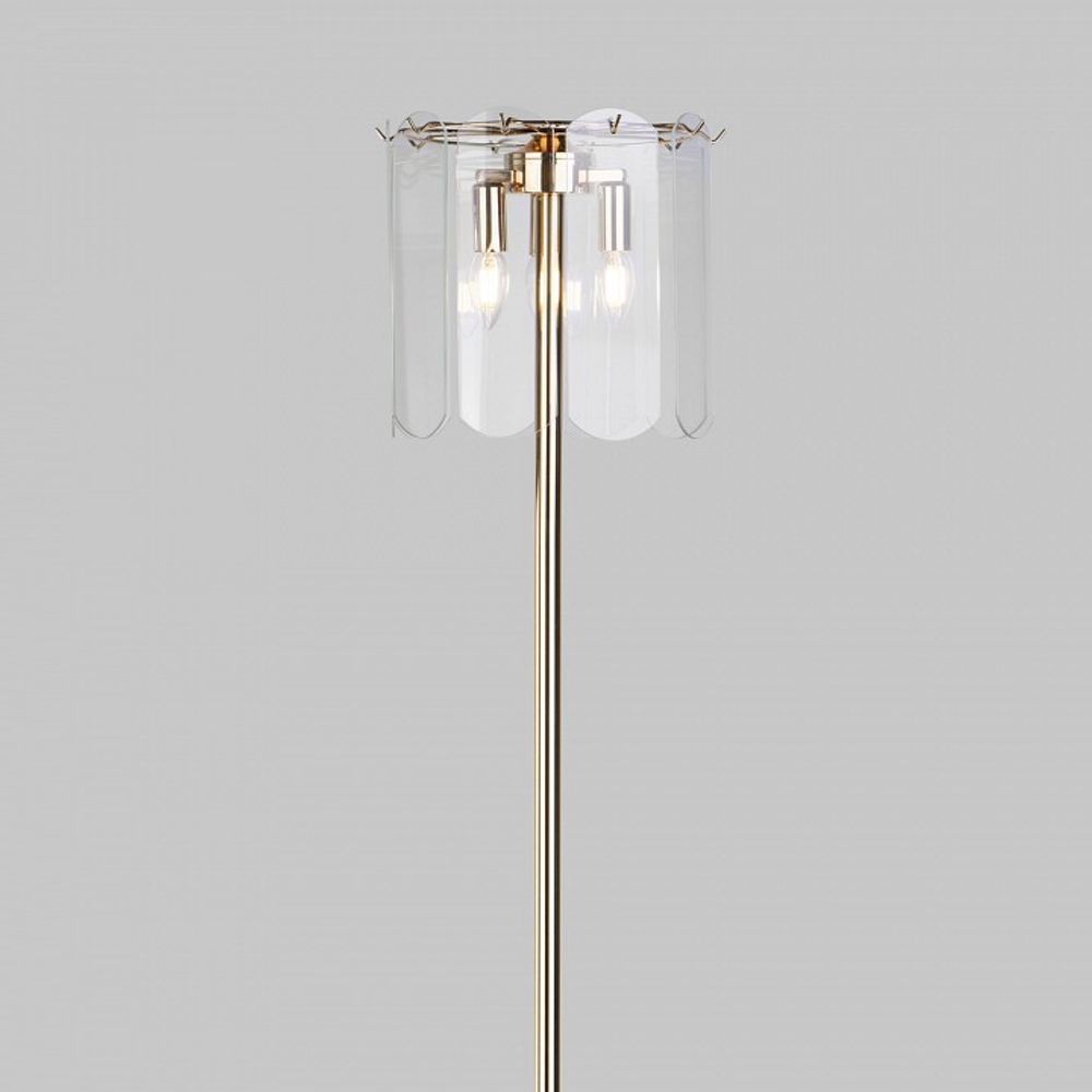 Торшер Eurosvet Claire 01171/3 золото