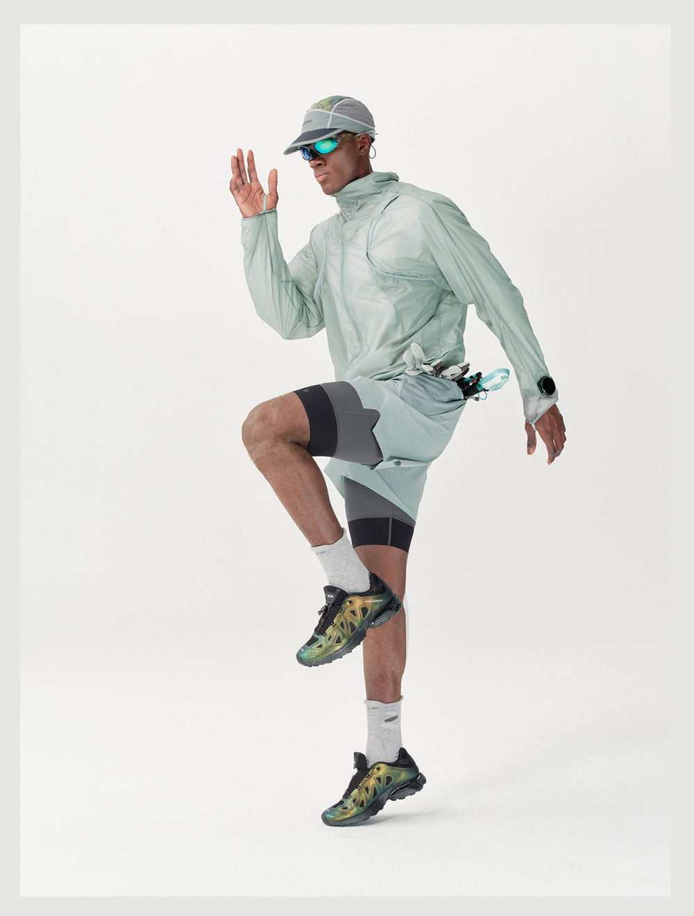 Куртка Nothomme BlueMonte Training Windbreaker зеленый