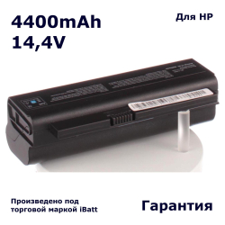 Аккумулятор iBatt 4400mAh, для HSTNN-OB77