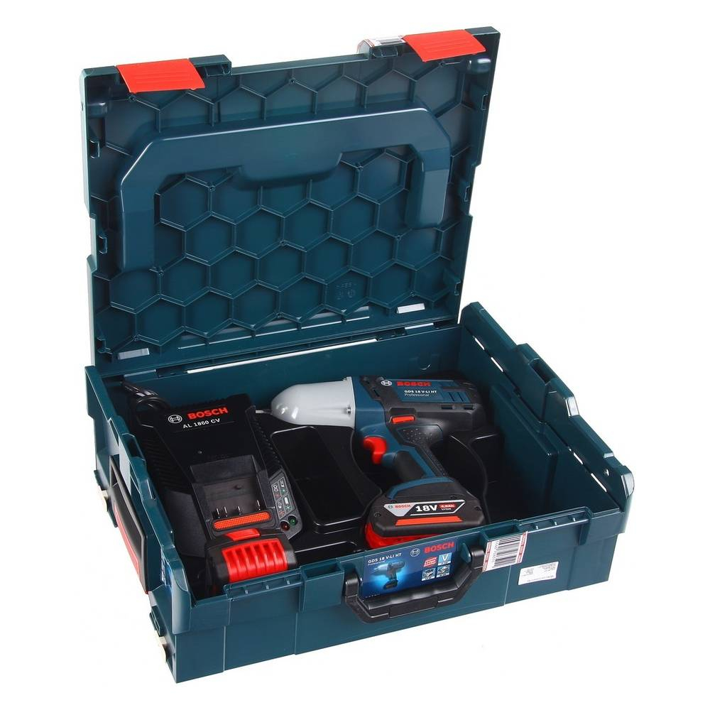 Аккумуляторный гайковерт Bosch GDS 18 V-LI HT Solo ударный