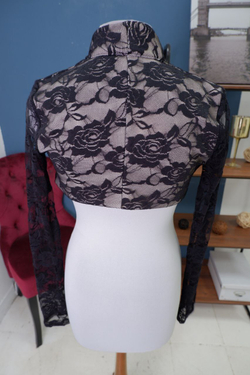 Болеро нарядное с кружевом 42-44 размер