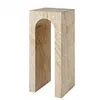 Консоль Thiennes из травертина, 80х35х35 см
