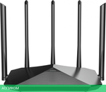 Роутер беспроводной Digma DWR-AX1501 черный