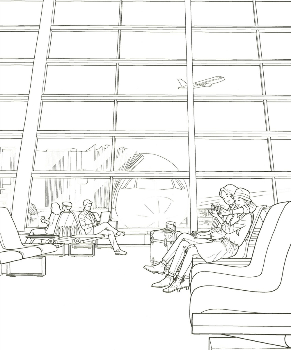 Begin Again. Coloring book