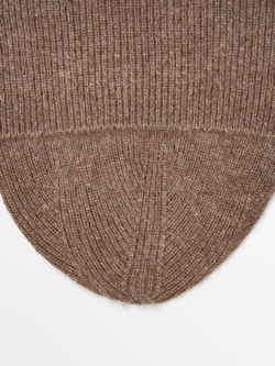 Massimo Dutti Шапка бини из 100% кашемира, песочный