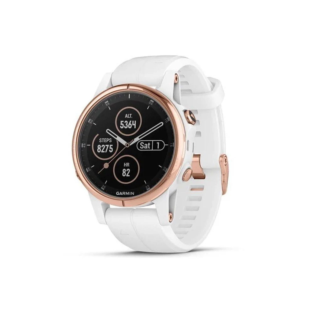 Смарт-часы Garmin Fenix 5s Plus Sapphire, розовое золото, 010-01987-07