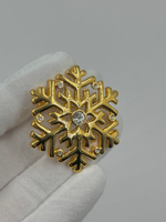 Брошь Снежинка