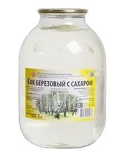 Сок Березовый с сахаром 3л. Ляховичский КЗ