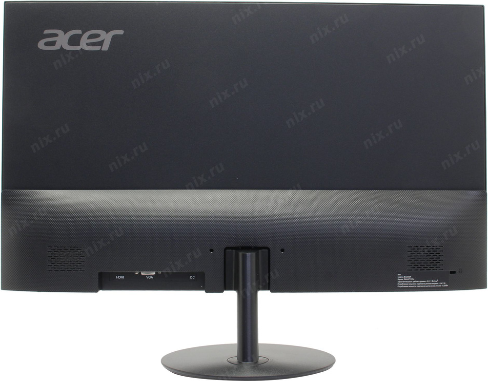 23.8" ЖК монитор Acer &lt;UM.QS2EE.E01&gt; SA242YEbi &lt;Black&gt; (LCD, 1920x1080, D-Sub, HDMI)