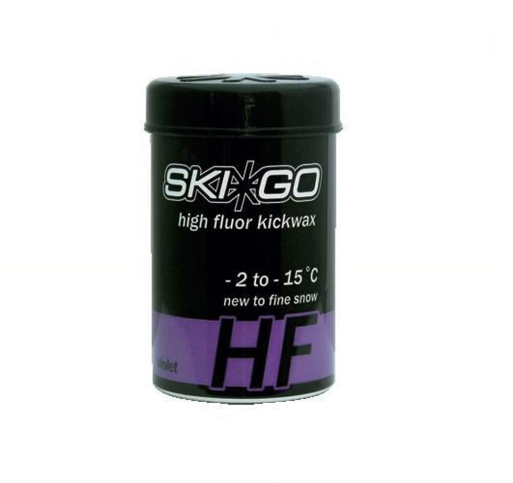 Ski-Go Мазь держания HF Kickwax Violet  -2 до -15°C (новый снег)