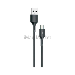 Зарядный кабель WK Design WDC-136a, USB-A - Type-C, 3A, 18W, 1 м, черный