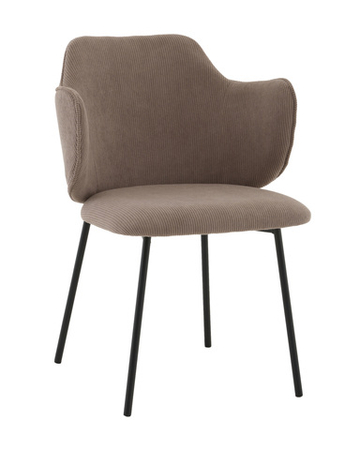 Стул Джиннет NEW велюр капучино