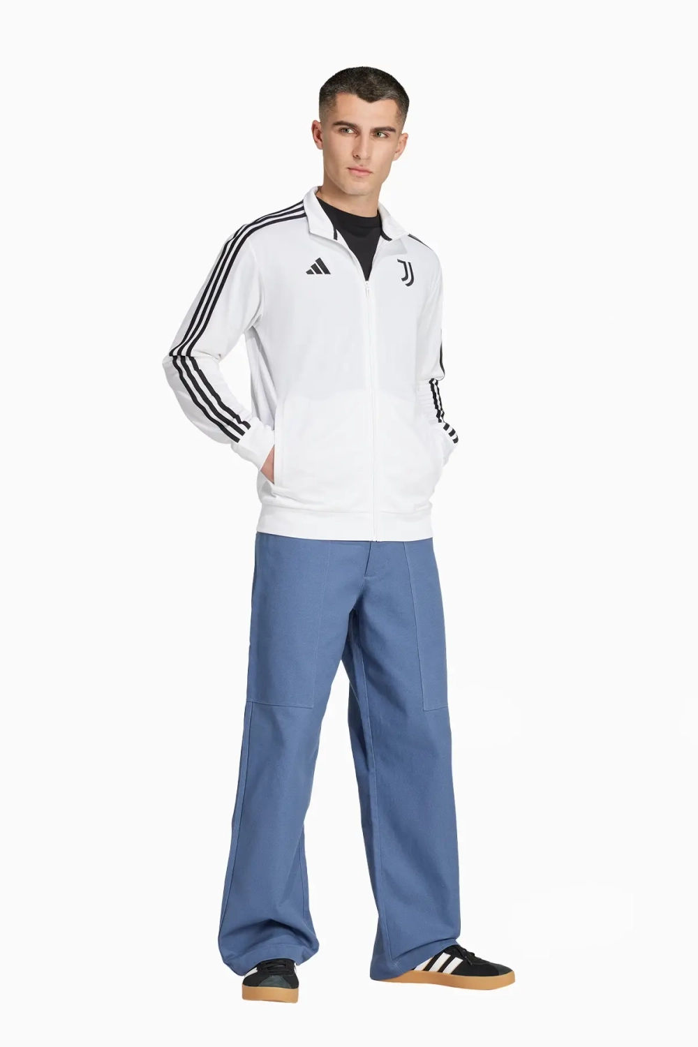 Кофта adidas Juventus FC 25/26 DNA Track Top - белый