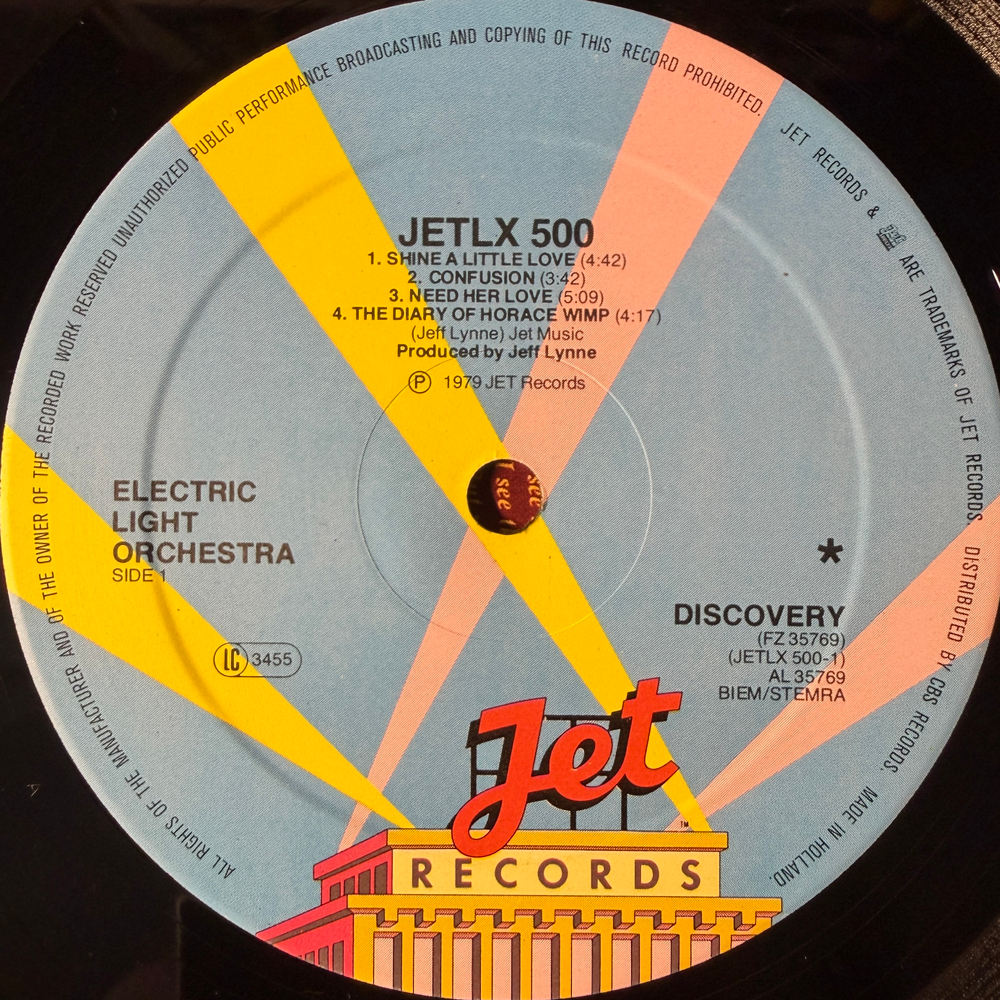 Electric Light Orchestra - Discovery (Европа 1979г.)