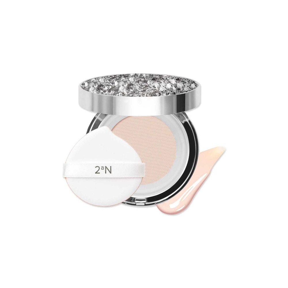 2aN, Gleaming Tension Pact, маска для наращивания мышечной массы, оттенок 17, слоновая кость, 13 г (0,45 унции)