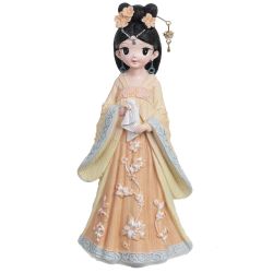 GAEM Фигурка декоративная "Гейша", L8 W6,5 H17 см, 2в.