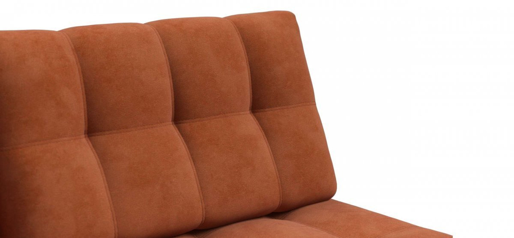 Диван Босс Мини Велюр Алькантара оранж