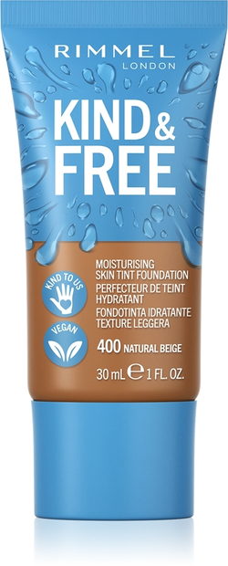 Rimmel Kind & Free - Легкий увлажняющий тональный крем, 30 ml