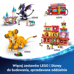 LEGO Disney Королевство Льда - Ледяной дворец Эльзы 43244