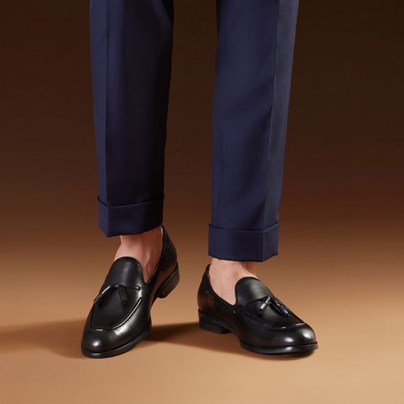 Thom Wills Tassel Loafer 'Black'