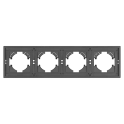 Рамка пластиковая FRM-TENDO-SFPL-4-GR (Arlight, -) 054655