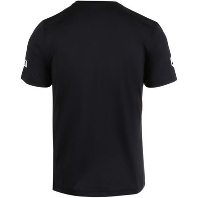 Футболка мужская теннисная Hydrogen Tech Optical Tee - black/white