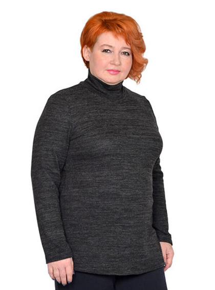 Водолазка трикотажная Серый меланж