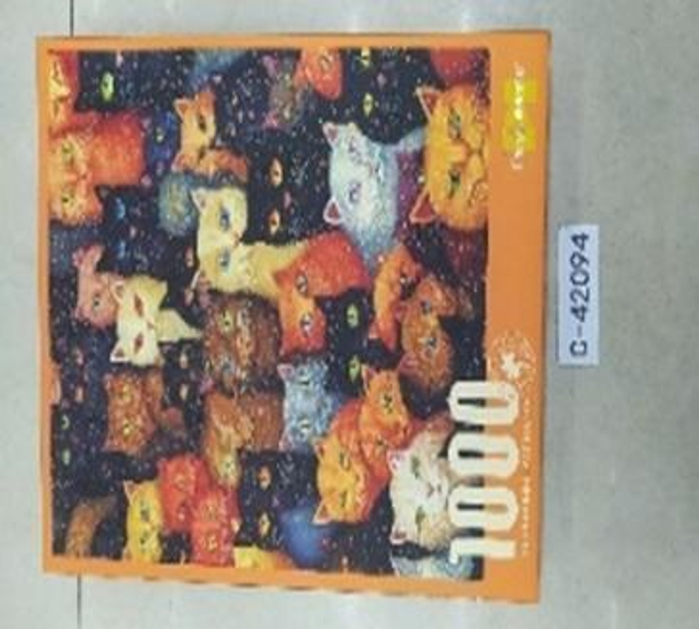 Пазл Кошки 1000эл., коробка C-42094