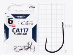 Крючки Cobra Allround FUNA сер. CA117 разм. 006 10шт.