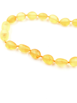 Янтарные бусы для детей