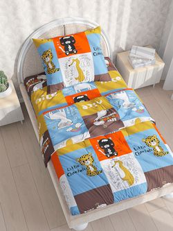 Простынь на резинке поплин Сказка "Nice" 160x200 см