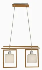 85573/2P WOOD+CH (1/4) Люстра