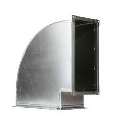 Отвод ЕВРОВЕНТ (Пр) 90-300х200 (оц.ст.0.7/R20)