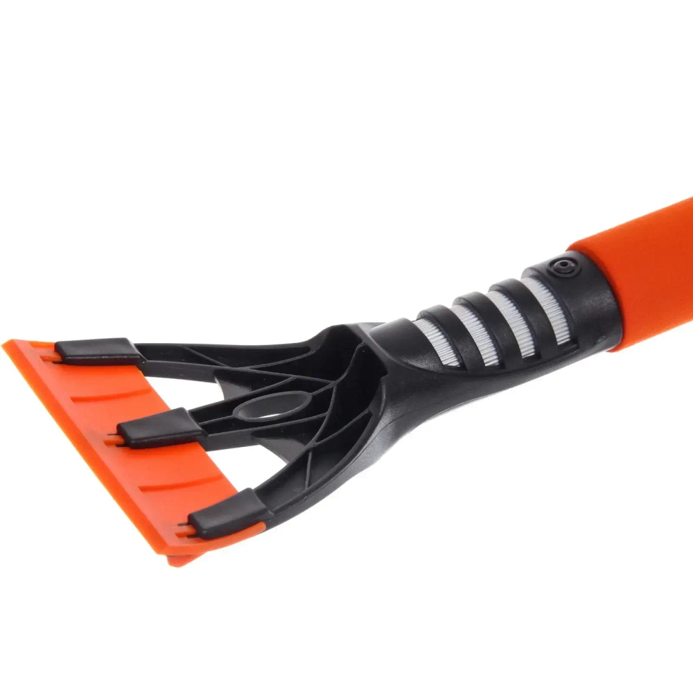 Щетка автомобильная WA-B202, 60 см, со скребком 10 см, оранжевый ворс