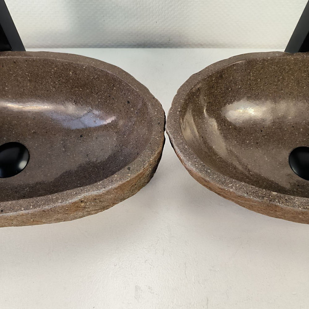 Раковина из речного камня ПАРА! RS-65543 51*28*15 0865