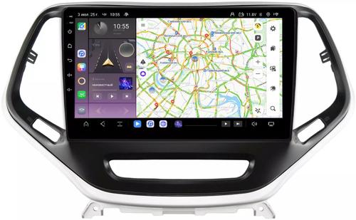 Магнитола для Jeep Cherokee 2014+ - Kuberg EW-1253 QLed, Android 13, Быстрейшая, CarPlay, SIM-слот