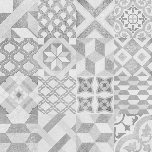 Керамическая плитка Belleza Грэйс серый 01-10-1-16-00-06-2331 напольная 38,5х38,5 см