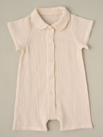 Песочник и чепчик для девочки, Бежевый