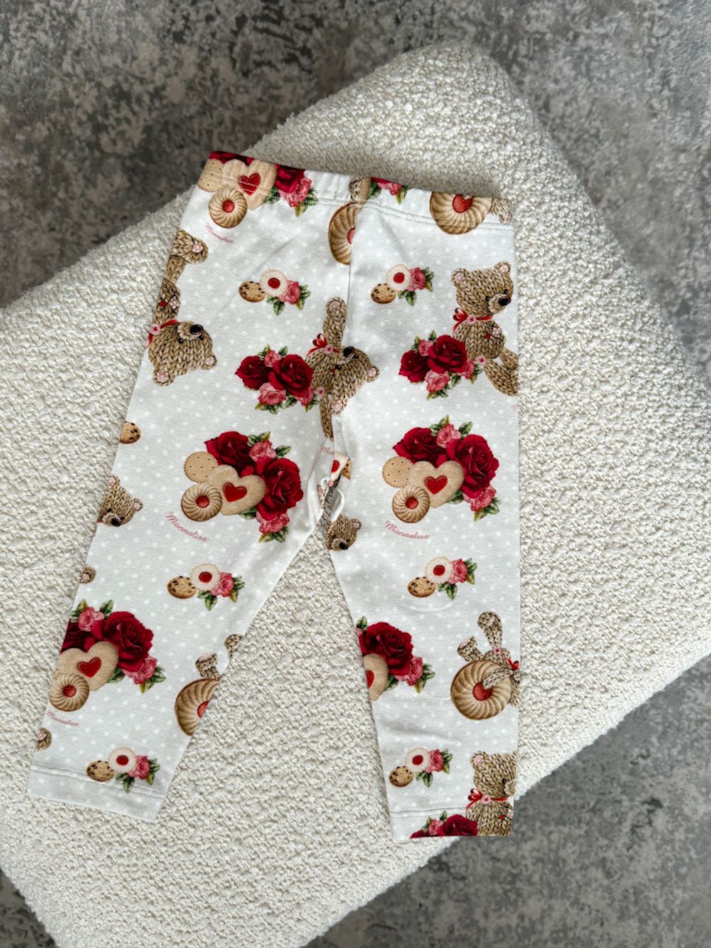 Новые хлопковые леггинсы Monnalisa, 80