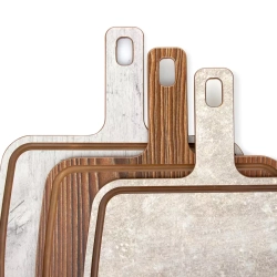 Доска разделочная с ручкой 25х36см ComposeEat Fashion дуб белый