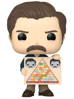 Фигурка Funko POP! TV Parks and Recreation 15th Ron Swanson (1569) 80175