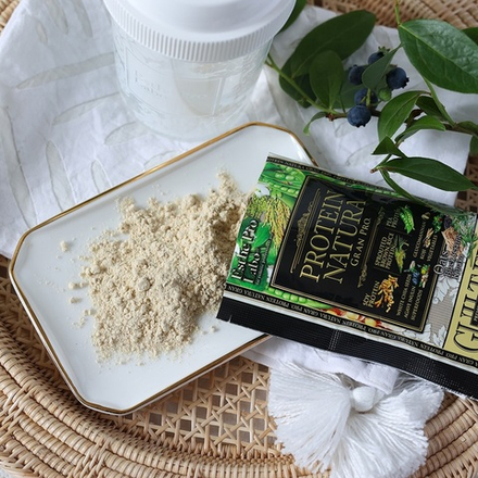 Растительный протеин с черным кунжутом Esthe Pro Labo Protein Natura Gran Pro Oats Black Sesame Kinako Flavor