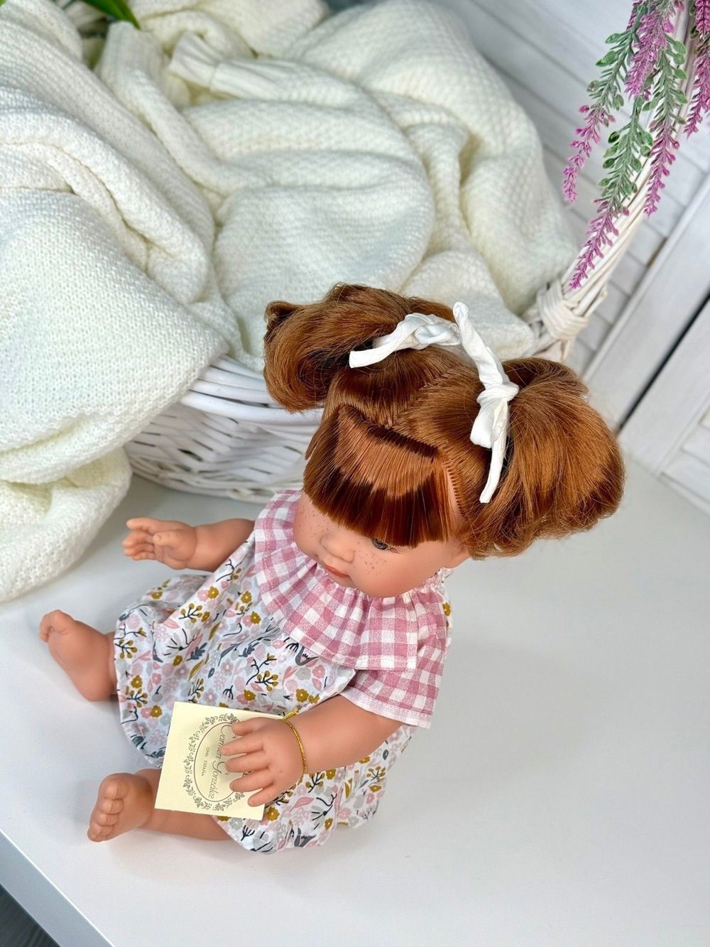 Кукла D Nenes виниловая 34см Lean (054045)