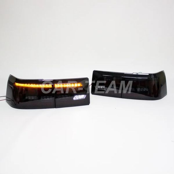 Задние фонари ВАЗ 2110, 2112 светодиодные "BestPartner" в стиле AUDI 2.0, черные