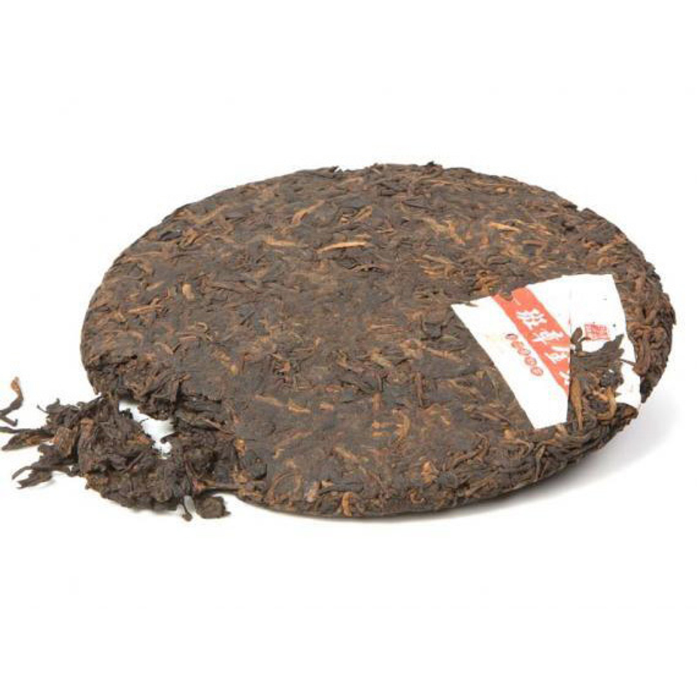 Пуэр Фу Хай Чи Цзе Бинг (2016г провинция Юньнань Menghai Fuhai Tea Factory 8 лет) РЧК 320г