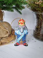 Мышиный король ёлочная игрушка из фарфора