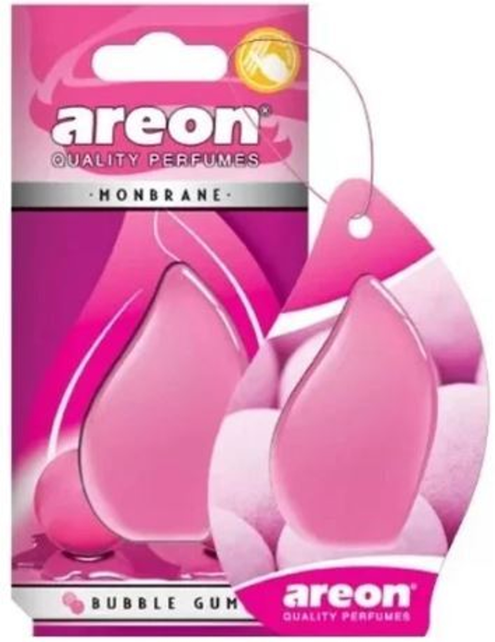 Ароматизатор гелевый AREON Monbrane   Бубль Гум
