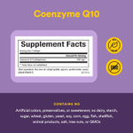 Natural Factors, коэнзим Q10, 200 мг, 60 капсул